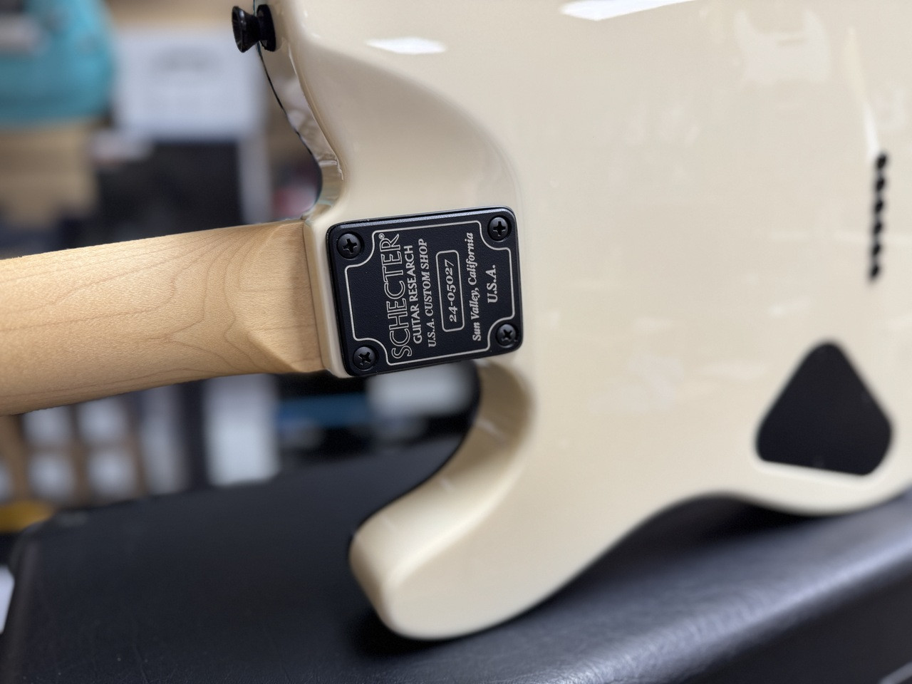 Schecter USA PT Vintage White