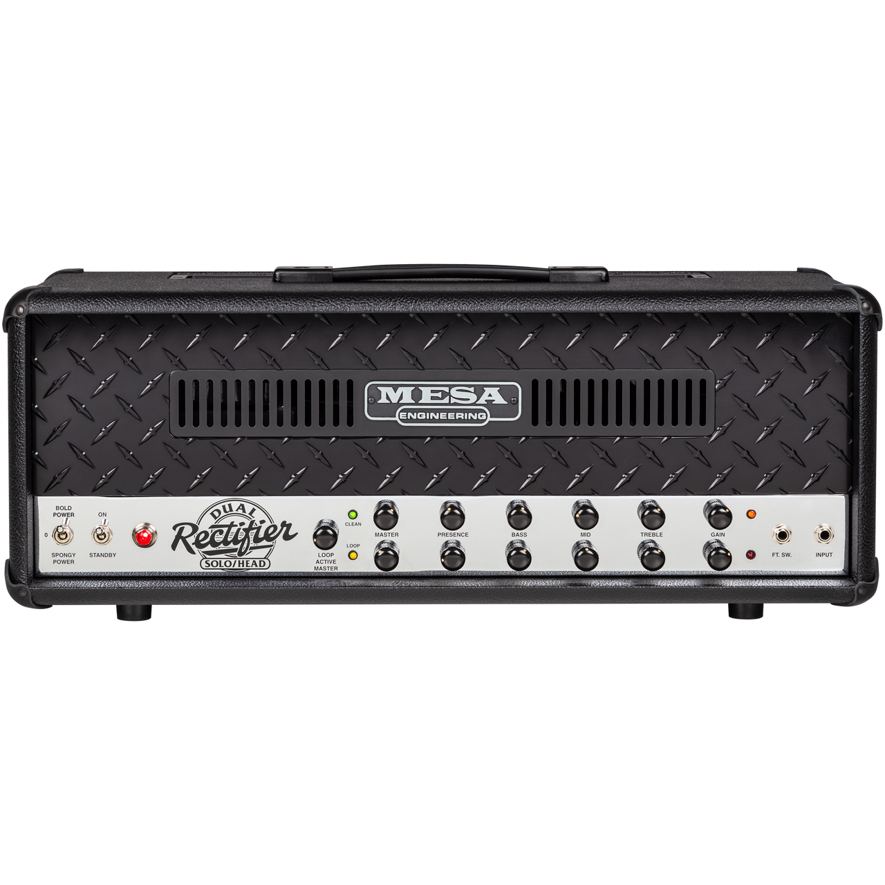 Mesa Boogie 90s Dual Rectifier Head CUSTOM PURPLE Bronco