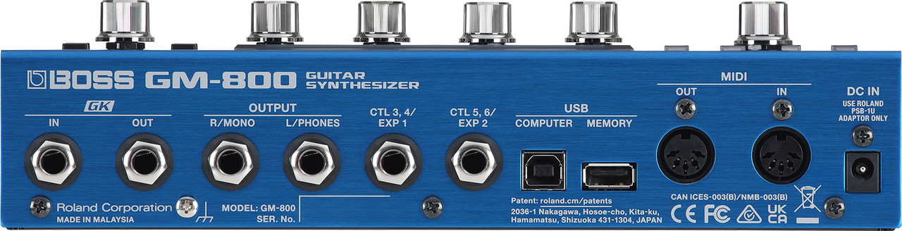 BOSS GM-800 Guitar Synthesizer