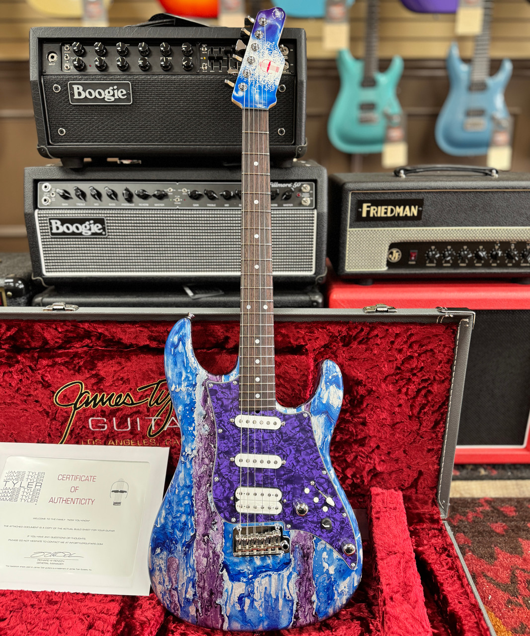 James Tyler Studio Elite HDX Blueberry Shmear
