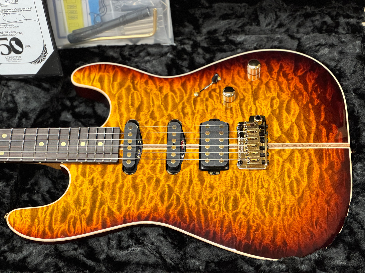 Schecter USA Custom Shop CET 50th Anniversary #48/50