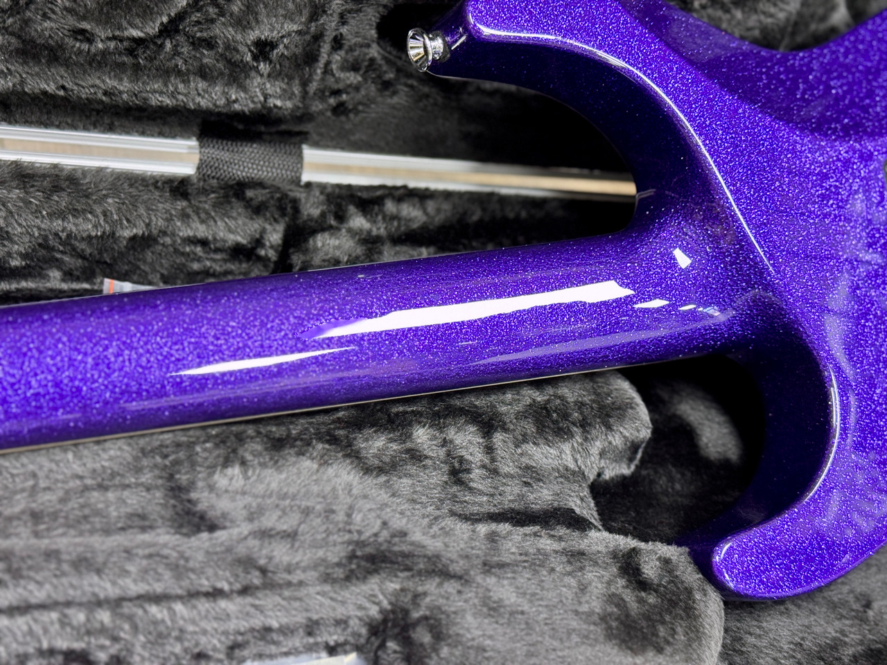 Jackson USA Custom Shop Soloist Purple Sparkle