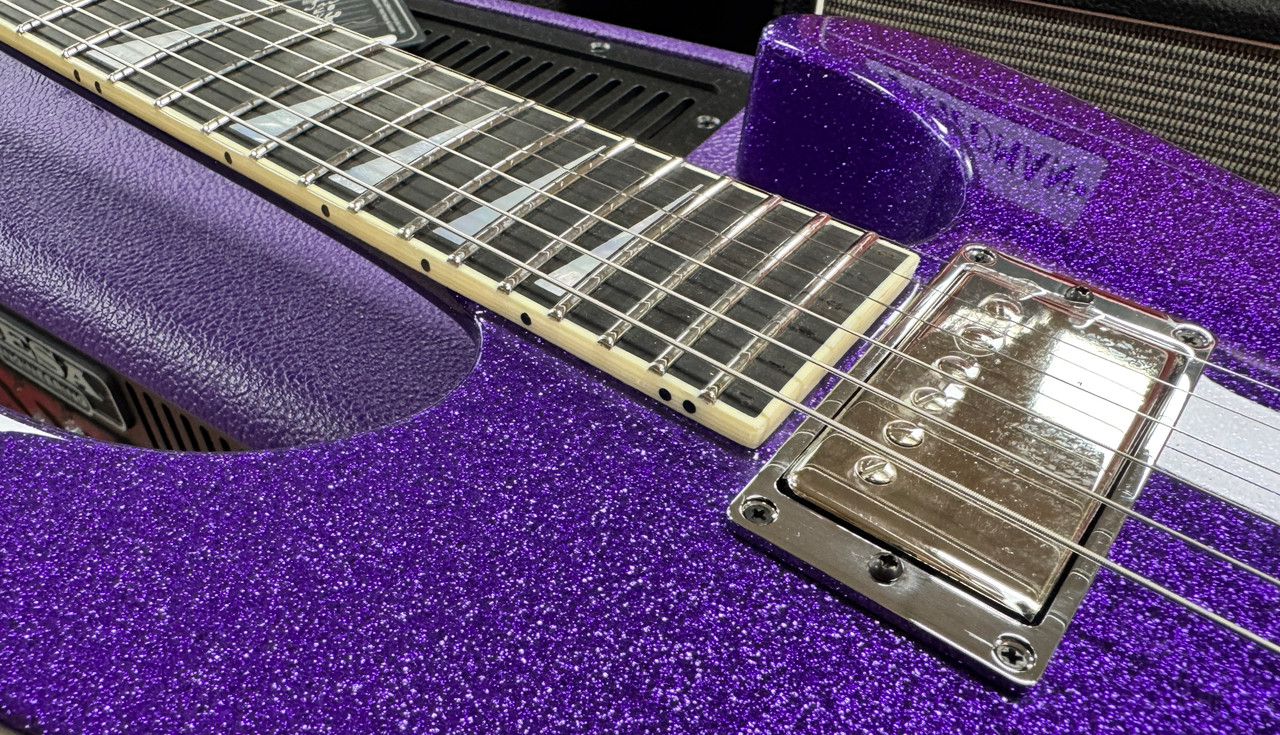 Jackson USA Custom Shop Soloist Purple Sparkle