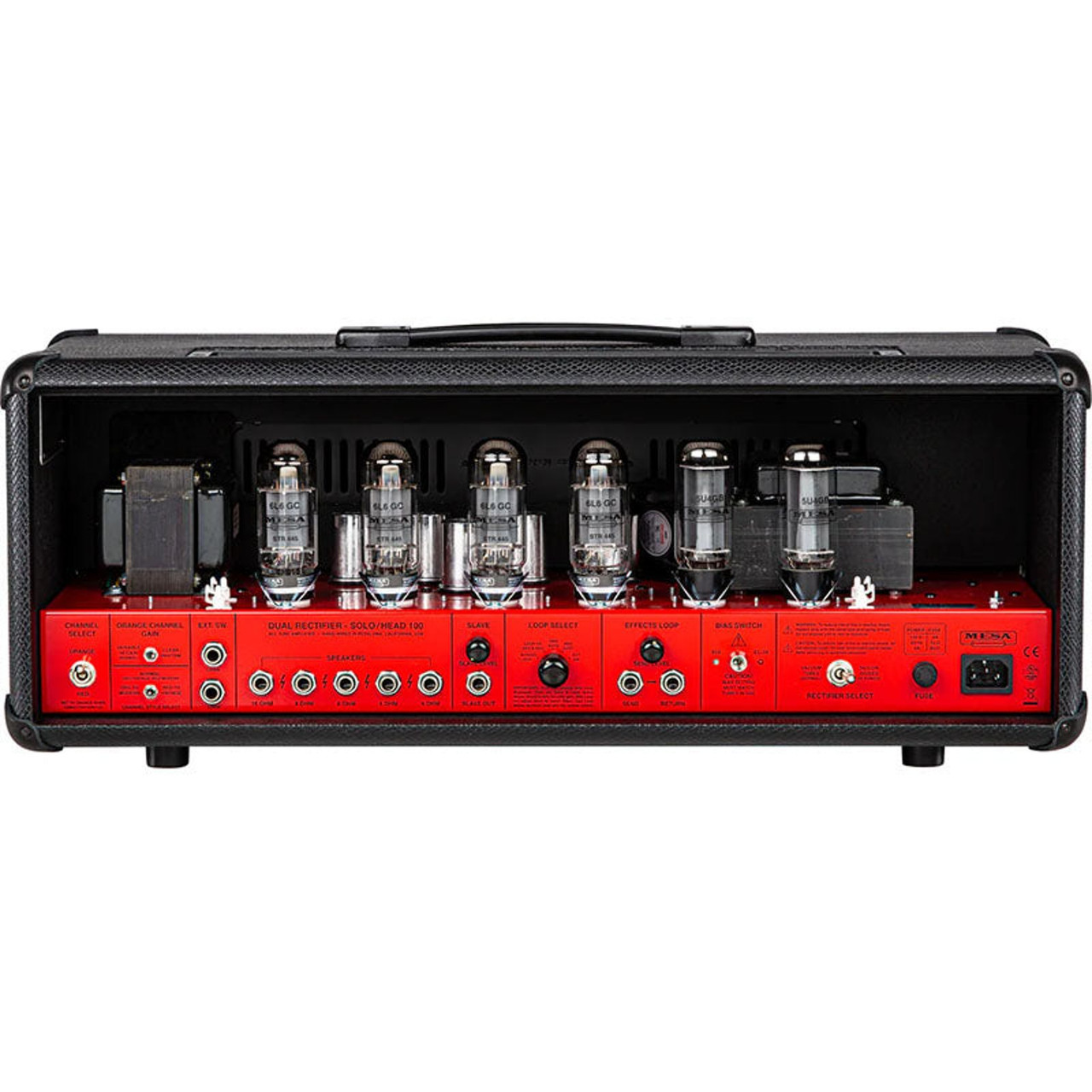 Mesa Boogie 90s Dual Rectifier HeadLimited Black Snake Red Chassis