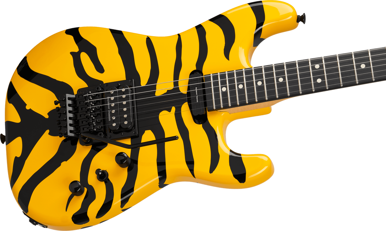 Jackson Pro Origins 1985 Limited Edition San Dimas Yellow Bengal