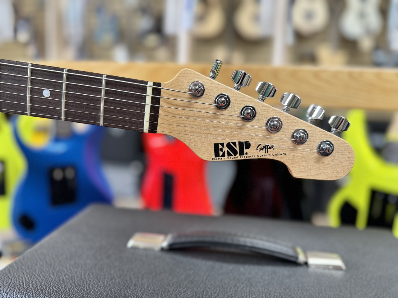 ESP Original Japan Snapper CTM Nebula Blue Burst