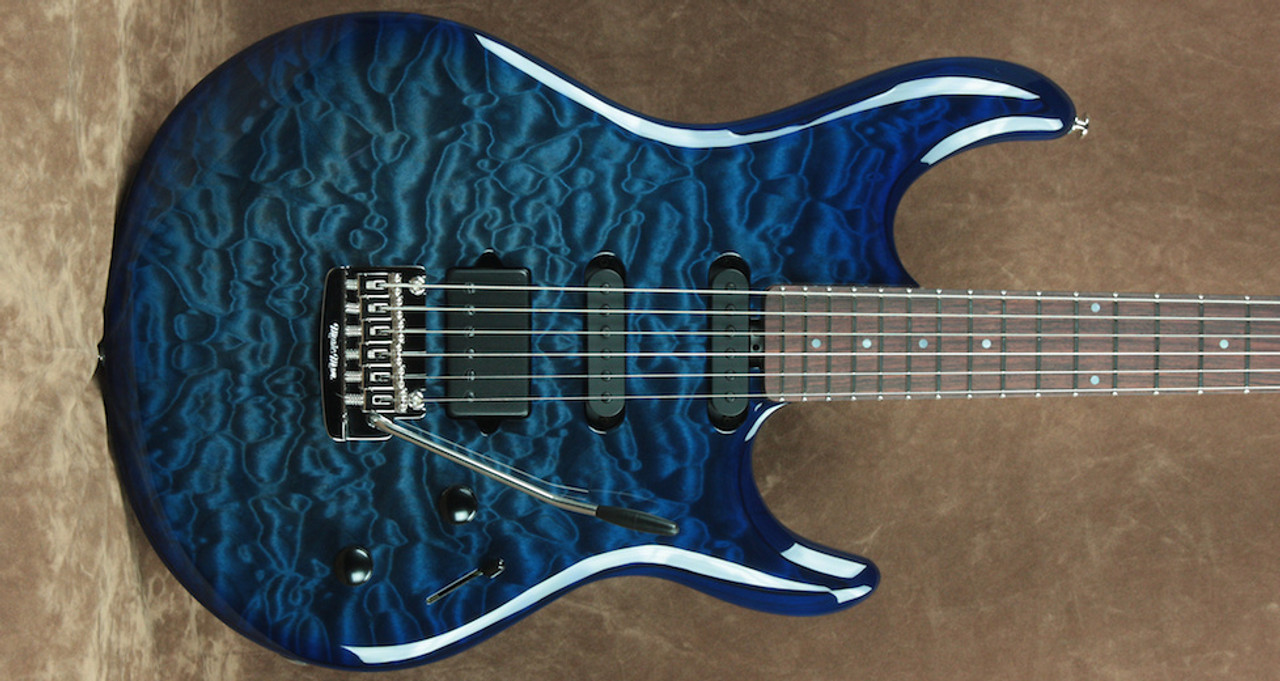 購入Musicman Luke3 HH BFR Blueberry Burst ギター