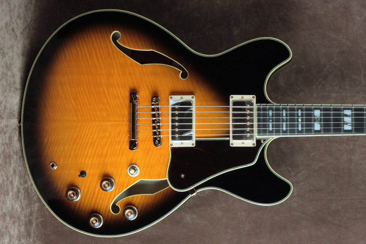 Ibanez AS200-VYS Artstar Prestige Series Semi-Hollow Electric