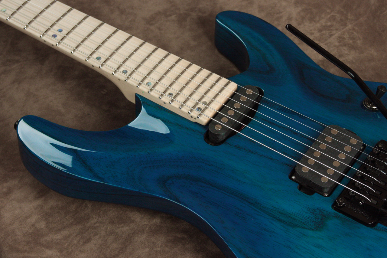 Schecter USA Custom Sunset Classic II Killerburst Spec Trans Blue