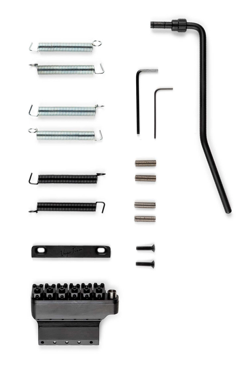 VegaTrem VT1 Ultra Trem Modern 2-point Vega Tremolo Black