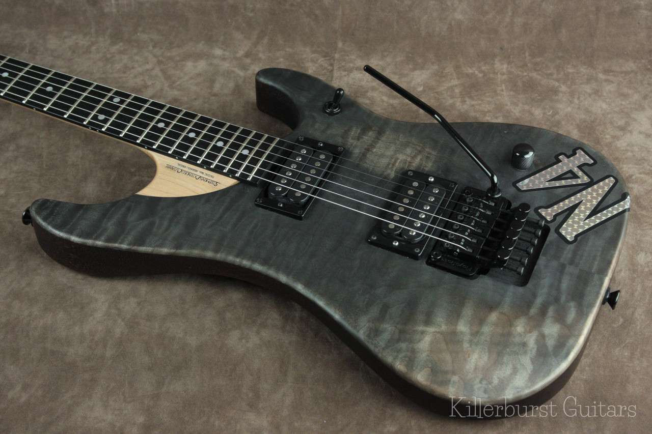 【希少】Washburn USA製 N4 DARK Washburn N4 Custom Black Quilt Pre-Owned