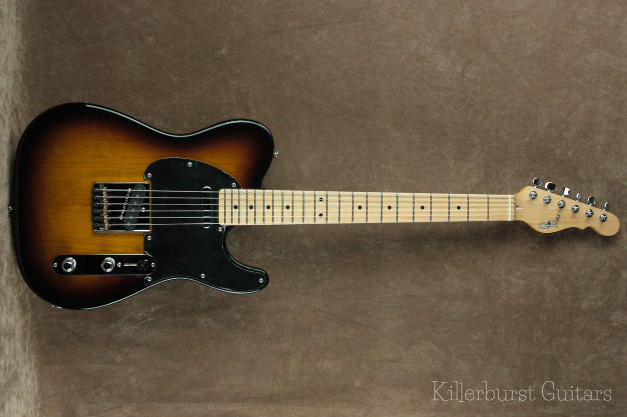 G&L USA ASAT Classic Alnico Tobacco Stainless Frets