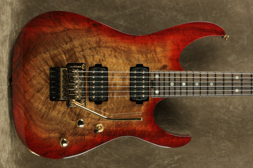 Schecter USA PT Custom Vintage Burst Flame Top