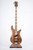 Spector NS-2 Curly Koa Top Electric Bass Guitar - Oil Finish