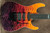 ESP USA M-III Floyd Rose Ebony Quilted Maple Tropical Fade