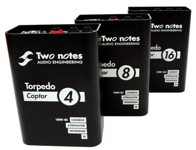 Two Notes Torpedo Captor Reactive Loadbox DI and Attenuator
