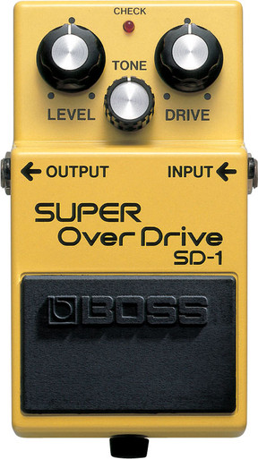 BOSS SUPER OverDrive SD1 美品 BOSS SD-1 Super Overdrive