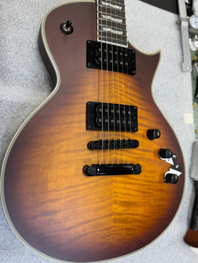 LTD EC-1000T CTM Tobacco Sunburst Satin Electric Guitar