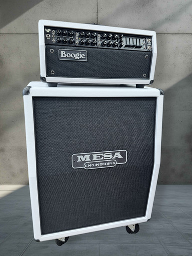 Mesa Boogie 2x12 Vertical Rectifier Cab Hot White