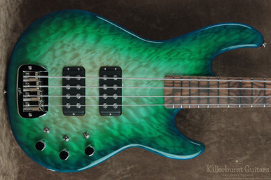 G&L Custom Shop L2000 Dragonburst Blue First and One of a Kind