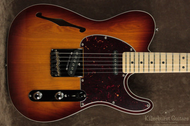 G&L ASAT Classic Semi-Hollow Old School Tobacco Burst