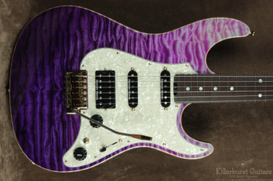 ESP Custom Shop Snapper NAMM Show Edition Indigo Purple Fade