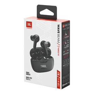 JBL Wave Beam Wireless Earbuds - Black