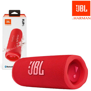 JBL Flip 6 Portable IP67 Waterproof Bluetooth Speaker Red JBL Flip 6 Portable IP67 Waterproof Bluetooth Speaker Red