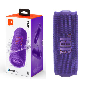 JBL Flip 7 Portable IP68 Waterproof Bluetooth Speaker Purple JBL Flip 7 Portable IP68 Waterproof Bluetooth Speaker Purple