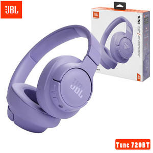 JBL Tune 720BT Pure Bass Wireless Bluetooth Headphones Purple JBL Tune 720BT Pure Bass Wireless Bluetooth Headphones Purple
