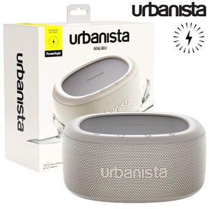 Urbanista Malibu IP67 Indoor & Outdoor Solar Charging BT Speaker Grey Urbanista Malibu IP67 Indoor & Outdoor Solar Charging BT Speaker Grey
