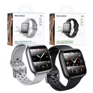 Hoco Y36 IP67 Comfort-Square Smart Watch (Call Version) Silver Hoco Y36 IP67 Comfort-Square Smart Watch (Call Version) Silver