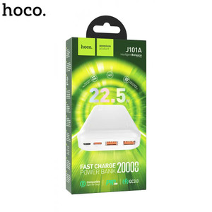 Hoco J101A Astute 22.5W Full Compatible Power bank (20000mAh) White Hoco J101A Astute 22.5W Full Compatible Power bank (20000mAh) White