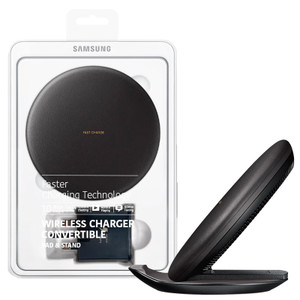 SAM Wireless Charger Stand Pad With Travel Adaptor (TA200) Black (PG950) SAM Wireless Charger Stand Pad With Travel Adaptor (TA200) Black (PG950)