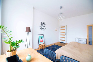 A Fashion Blogger Gets A Chic Living Room Makeover