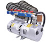 1 HP Gast Rotary Vane Air Compressor Kit w/ Diffusers (FREE SHIPPING)