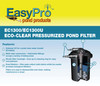 EasyPro EC1300 Eco-Clear Pressurized Filter with UV - up to 1300 Gal. (FREE SHIPPING)