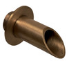 Vianti Falls Brass Scupper with Round Wall Plate (FREE SHIPPING)