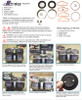 Stratus SRC Rocking Piston Compressors Complete Air Filter - 1/4" MPT