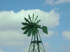 20 ft. Outdoor Water Solutions Powder Coated 3 Leg Windmill System - Forest Green