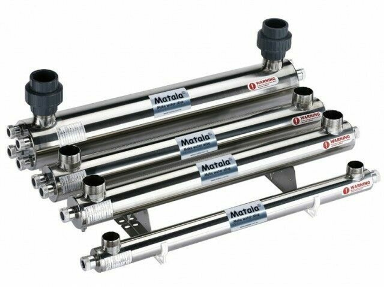 Matala Stainless Steel High Output UVC & Parts