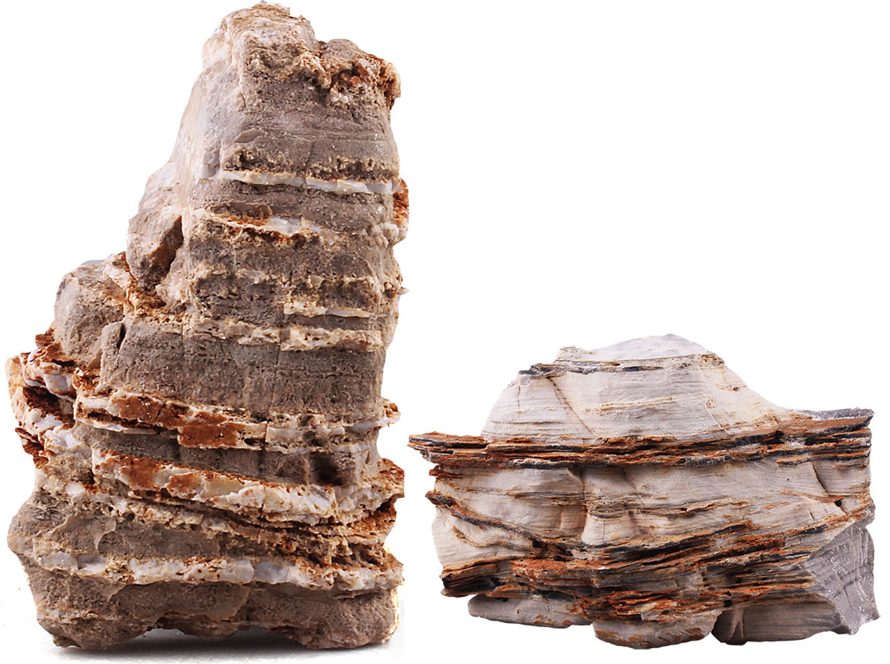 Lifegard Pagoda Crema Textured Stone - 44 Lbs box of LARGE size stones