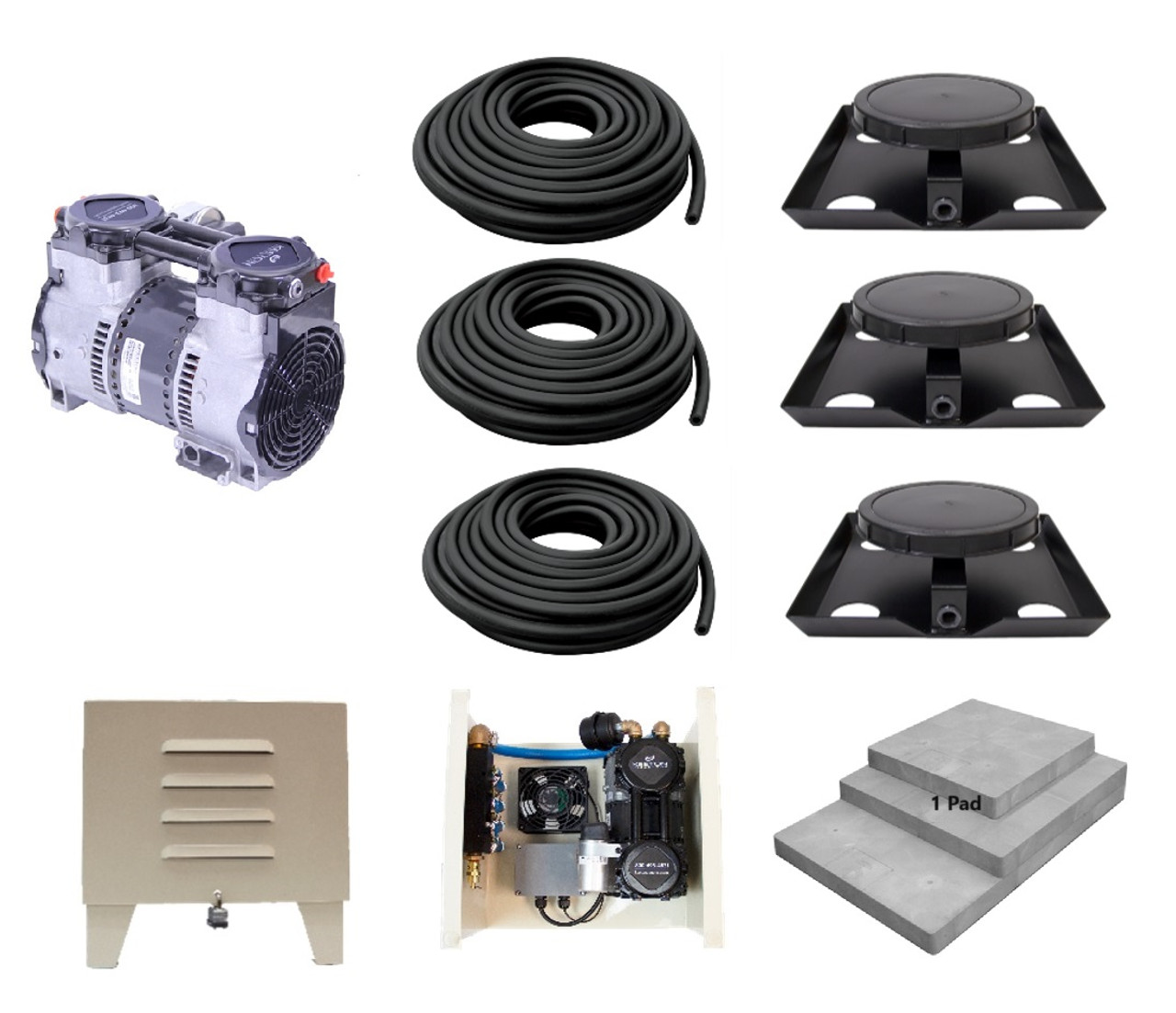 ProLake Mini Kit 3 System + 3 Diffusers + 300 ft. of Tubing (FREE SHIPPING)