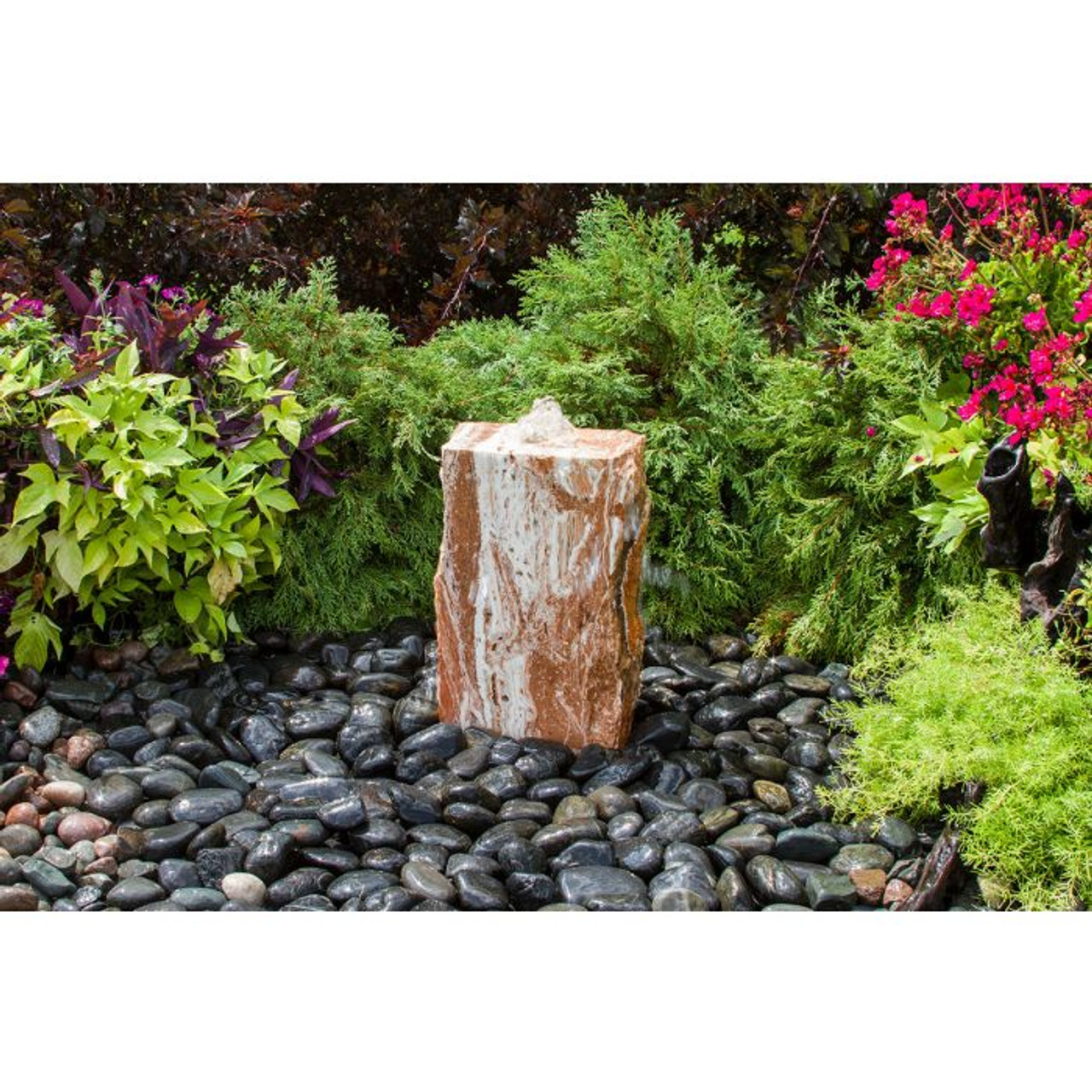 Blue Thumb Small Travertine Fountain Kit - 18-in.