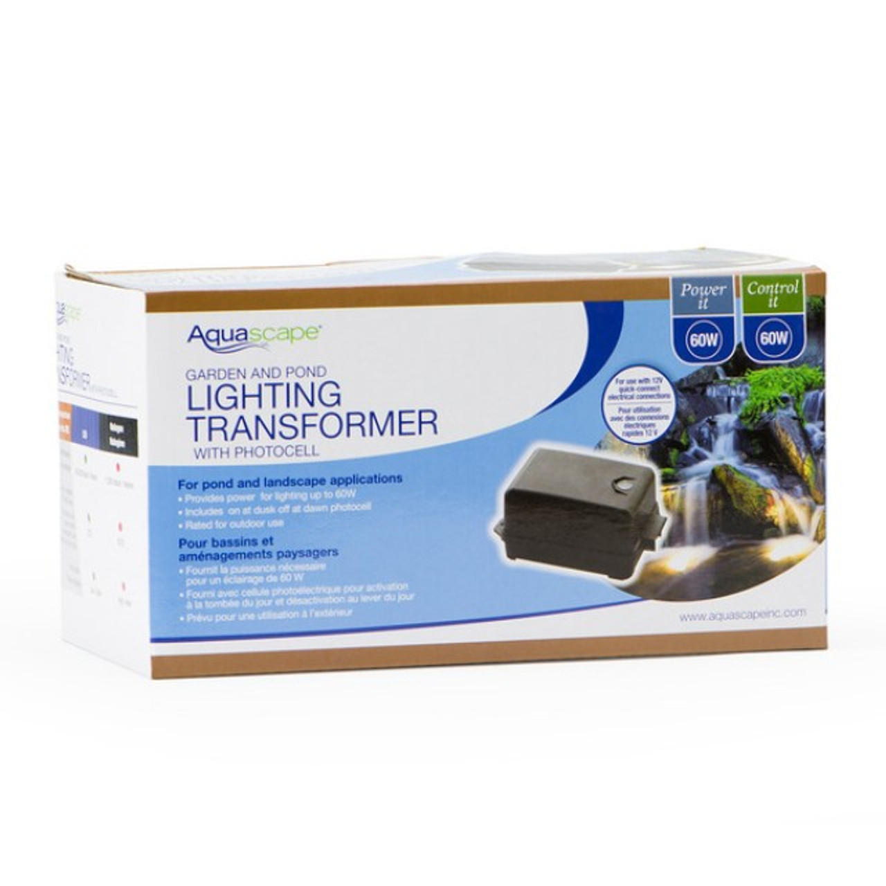 Aquascape Transformer with Photocell - 60 Watt