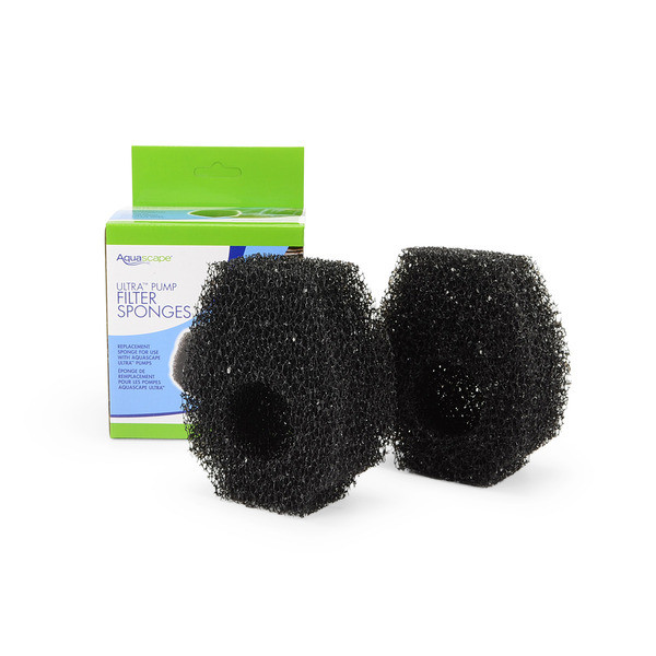 Aquascape Ultra 1500 (G3) Filter Sponge Kit – 2 Replacement Foams For 1500 GPH Pump #91009 (2012-Present)