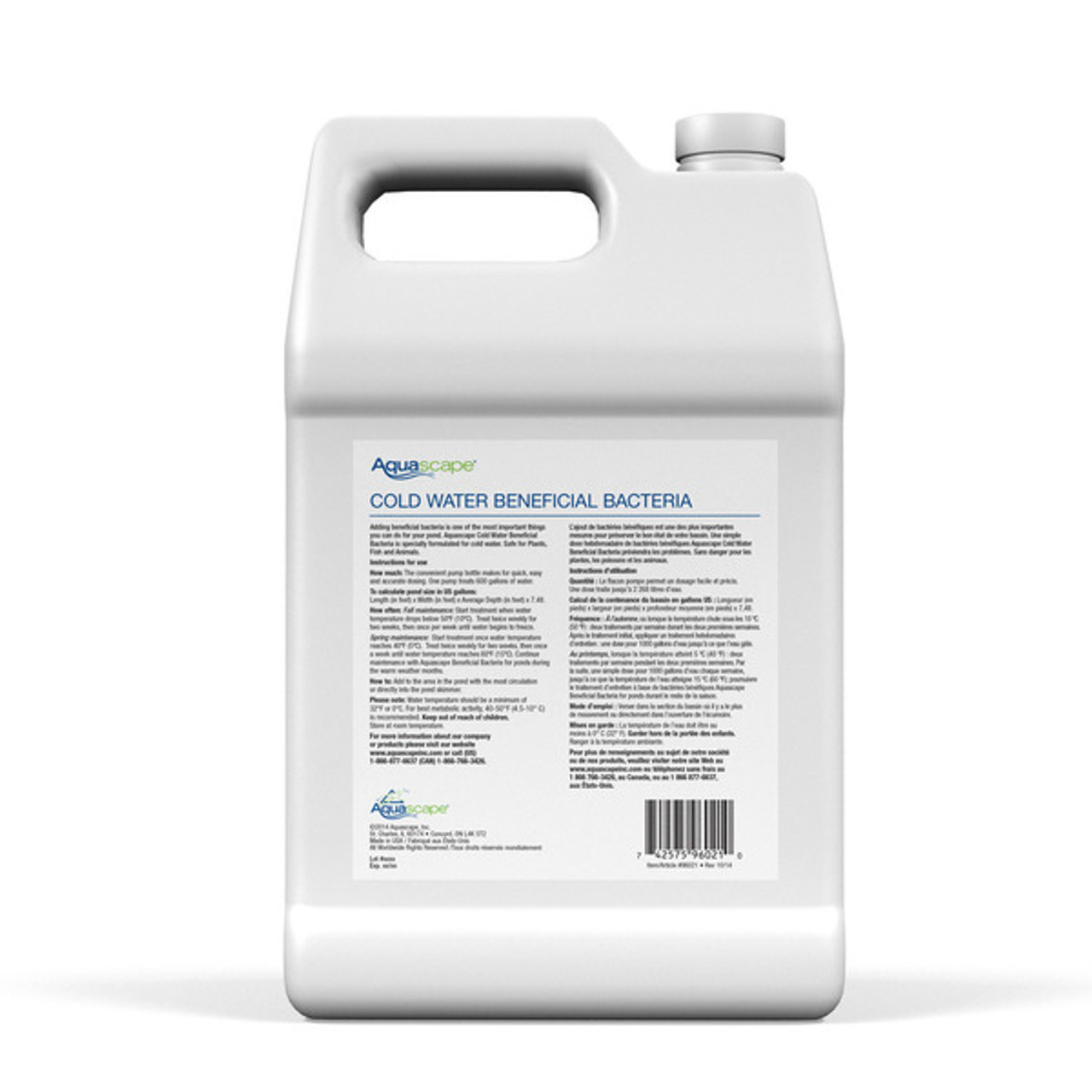 Aquascape Cold Water Beneficial Bacteria - 1 gal (FREE SHIPPING)