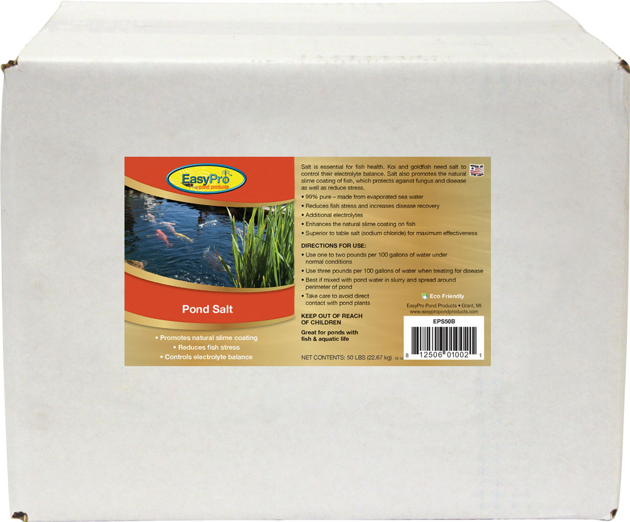 EasyPro Pond Salt - 50 lb. (Box)