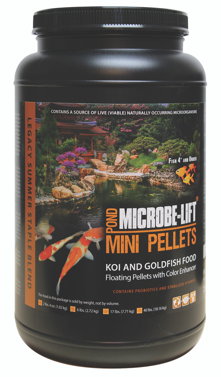 Microbe-Lift Mini Pellets - 6 lbs.