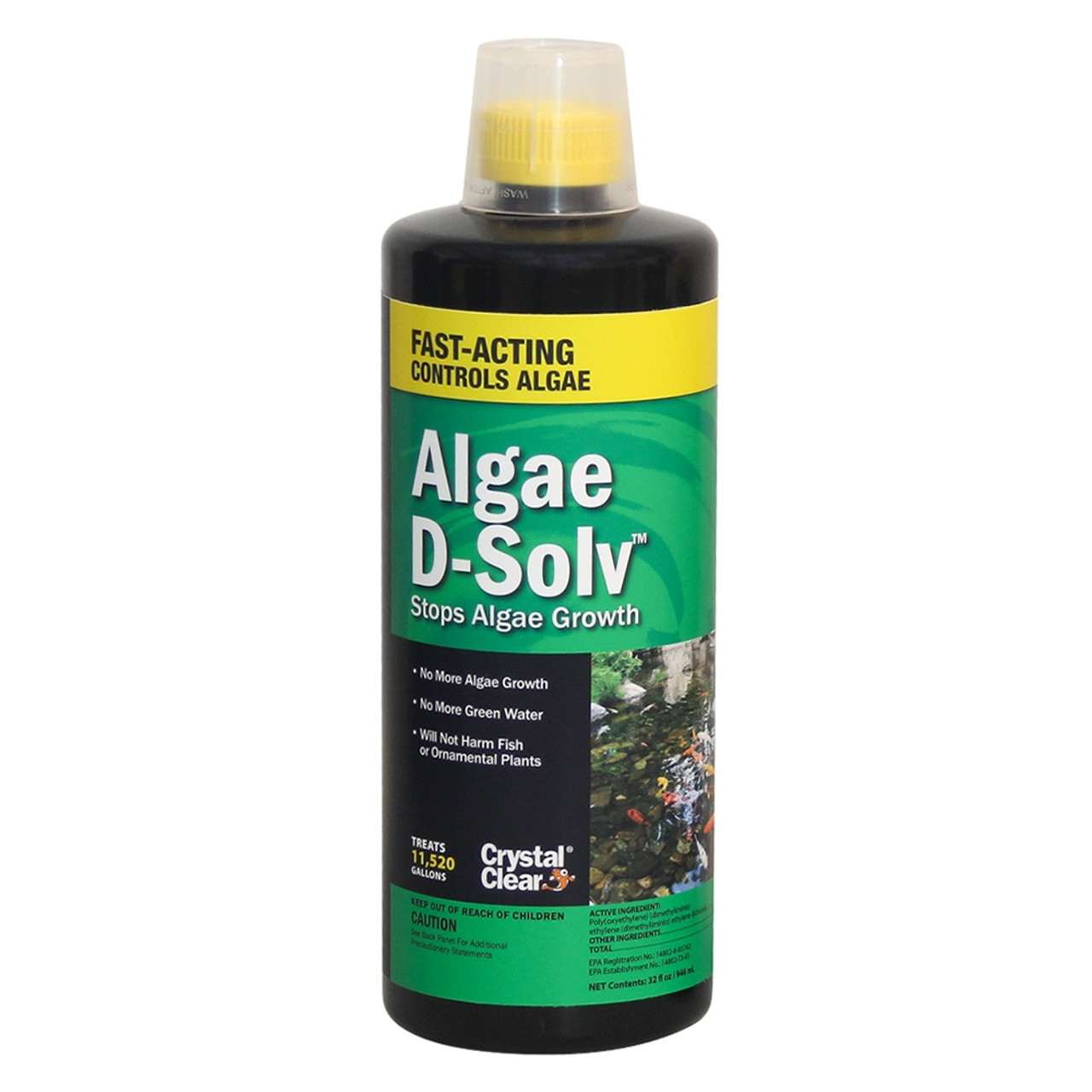 CrystalClear Algae D-Solv - 32 oz.